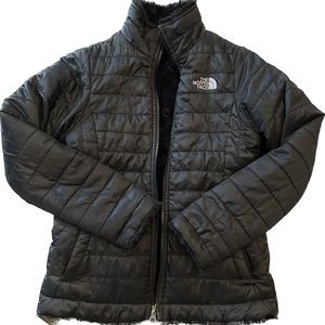 North Face Reversible Puffer and Sherpa Jacket